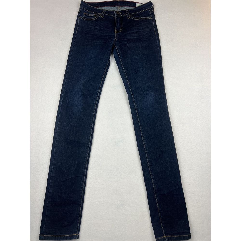 Angry Rabbit By Anthropoligie Dark Denim‎ Blue Jeans Women's Size 27
